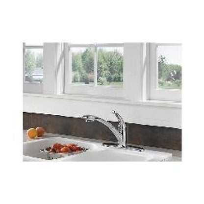 Signature™ Kitchen Faucet, Deck Mount, ADA, 1 Lever Handle, 1 or 3-Hole, Chrome
