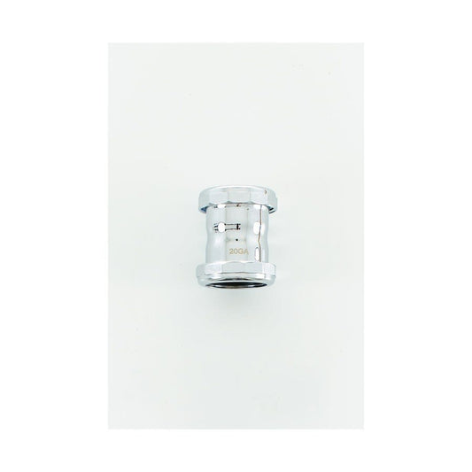 Tubular Extension, 1-1/2 in, Slip Joint, 20 ga, Polished Chrome