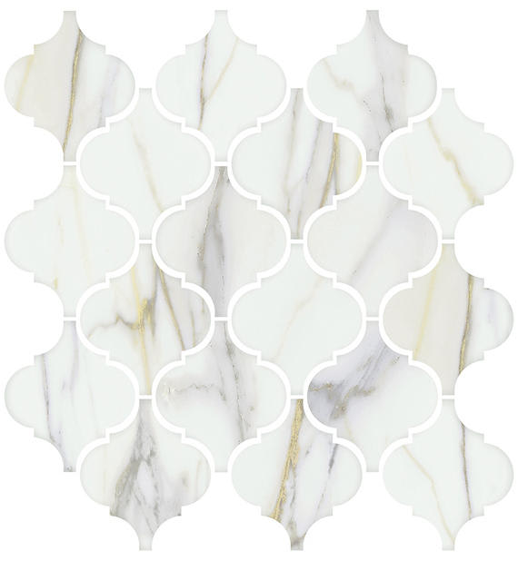 Mythique Marble Calacatta Venecia Matte Arabesque 3X3 Matte
