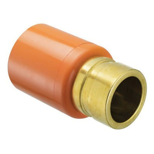 FlameGuard® Coupling, 1-1/2 in, Groove x Socket, CPVC