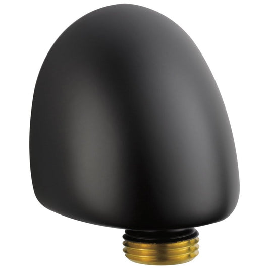 Wall Elbow, 1/2 in, FNPT, Brass, Matte Black