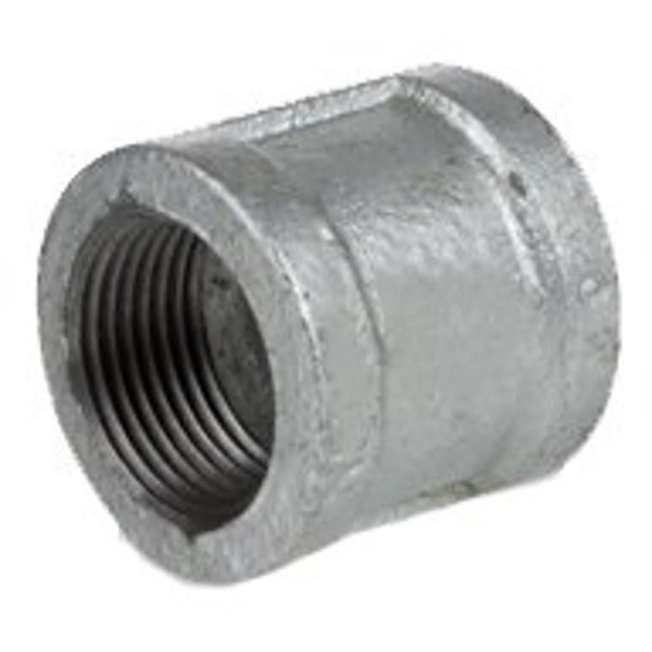 Coupling, 3 in, FNPT, 150 lb, Malleable Iron, Galvanized