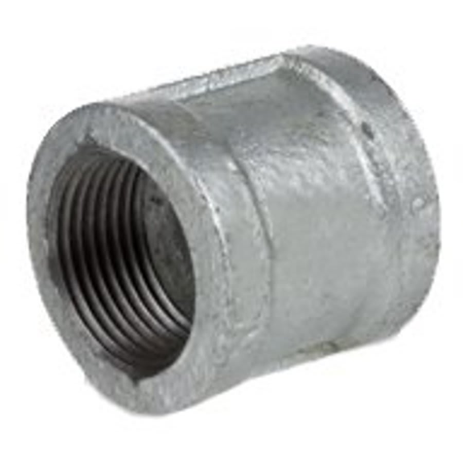 Coupling, 1-1/4 in, FNPT, 150 lb, Malleable Iron, Galvanized, Domestic