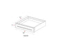 Knee Drawer - 30"W * 7"H * 21"D