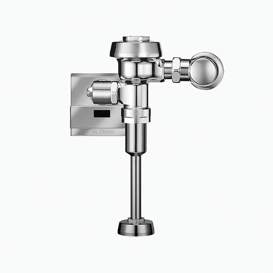 Optima® Automatic Urinal Flush Valve, ADA, Hardwired, 0.125 gpf, Polished Chrome