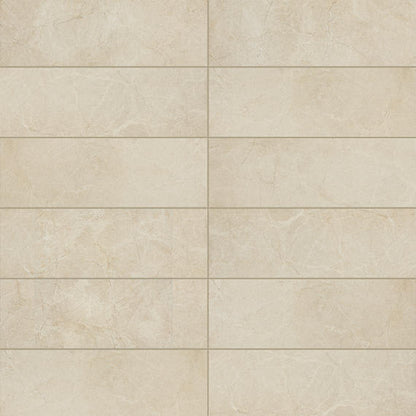 Color Wheel Classic Almond Rectangle 3X6 Glossy