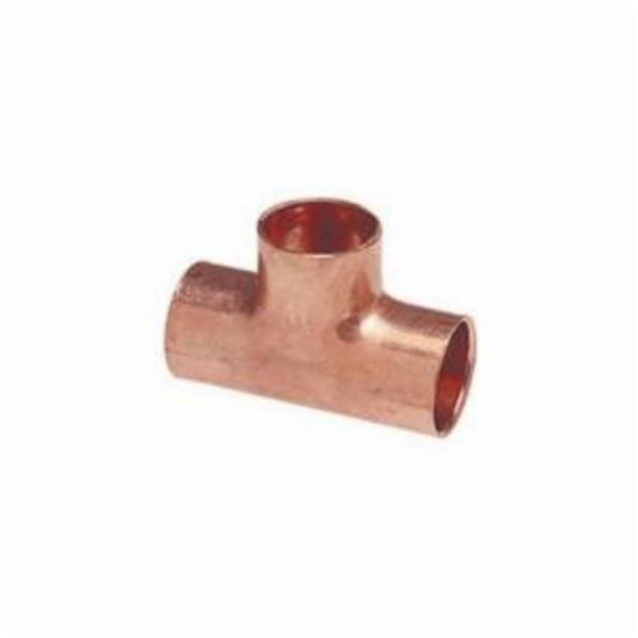 Tee, 1-1/2 x 1 x 1-1/2 in, C, Copper