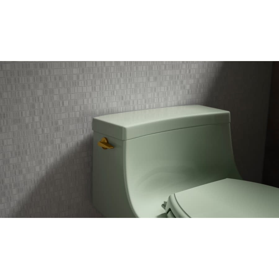 San Souci 1.28 GPF Elongated One-Piece Comfort Height Toilet with AquaPiston Technology - Seat Included