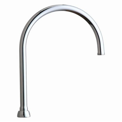 Rigid/Swing Gooseneck Spout, Polished Chrome