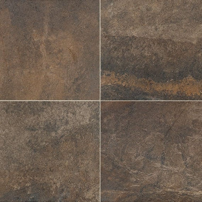 Slate Attache Multi Brown Square 24X24 Matte