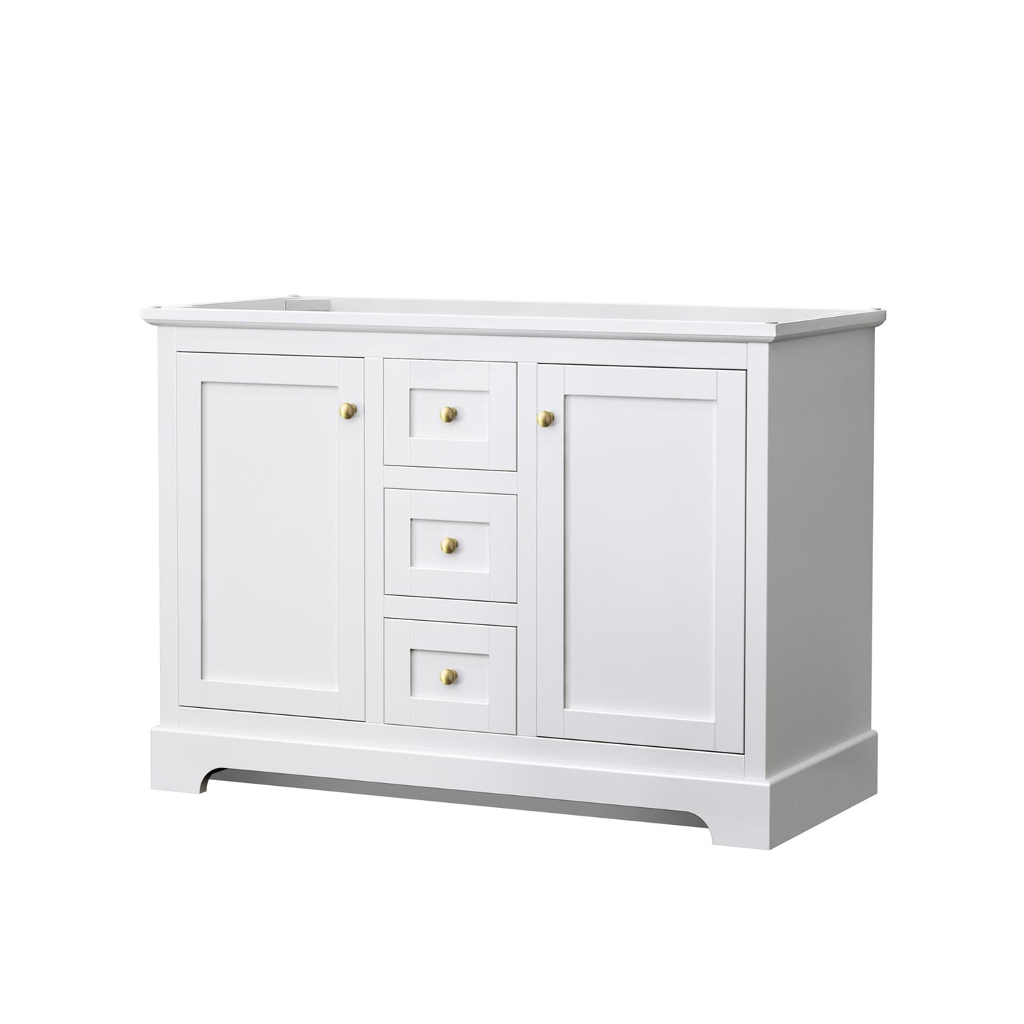 Avery Double Bathroom Vanity - 47.25W x 34.25H x 21.75D