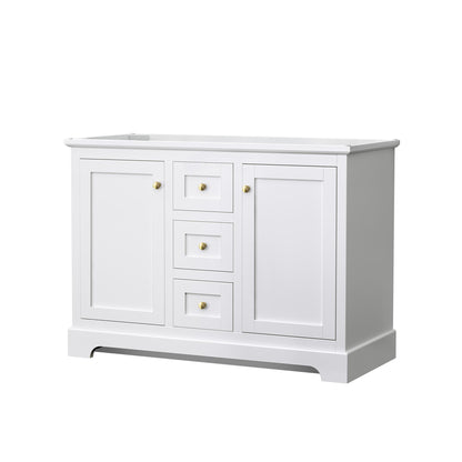 Avery Double Bathroom Vanity - 47.25W x 34.25H x 21.75D