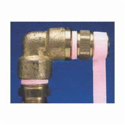 High Density Teflon Tape, 1/2 in W, 260 in L, Pink