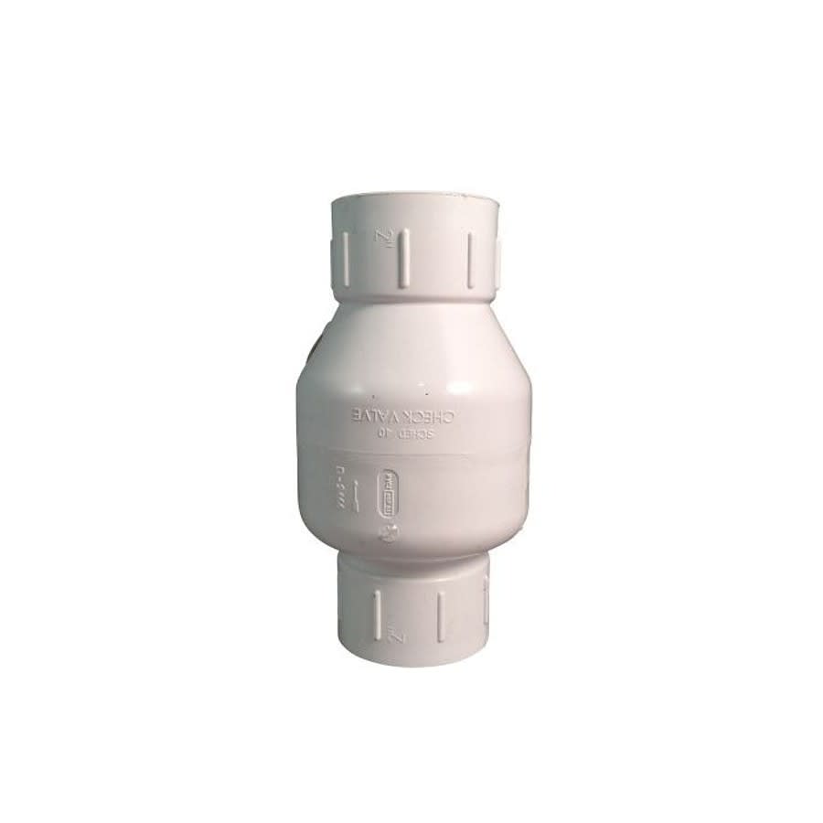 Spring Check Valve, 2 in, FNPT, PVC