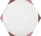 Bee Hive Medley Marsala Hexagon 8 1/2X10 Matte