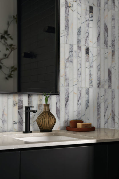 Scollopini Lilac Pattern Polished