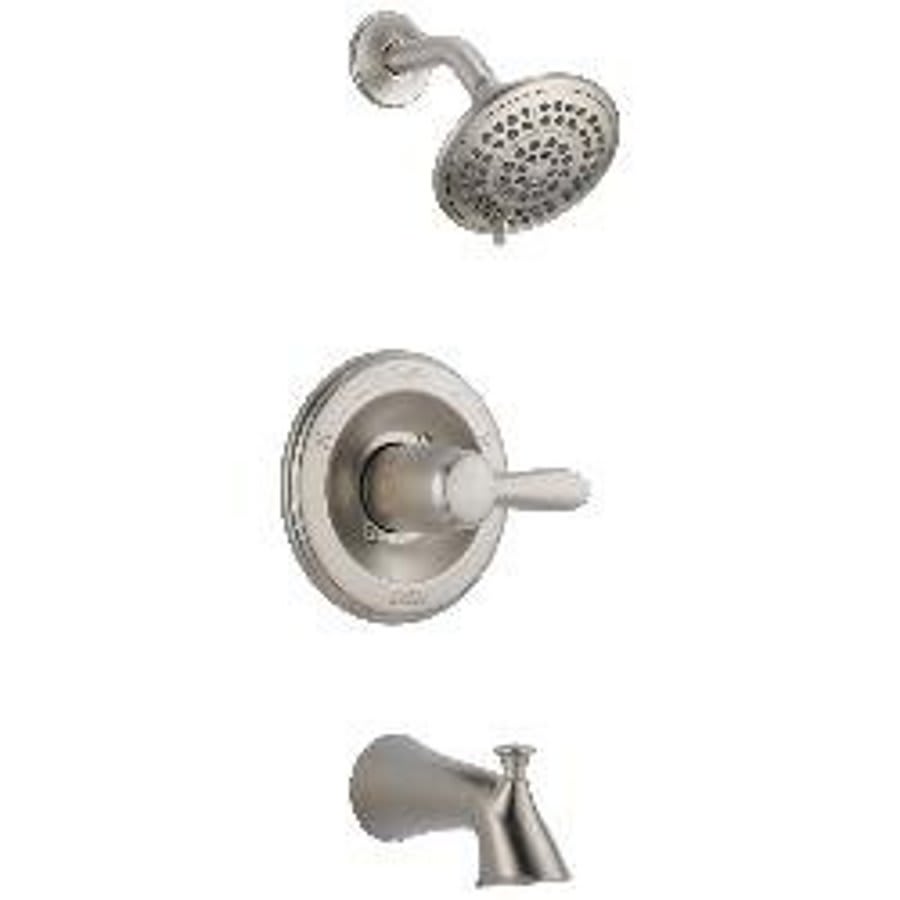 Lahara® Pressure Balanced Tub & Shower Trim, ADA, Stainless