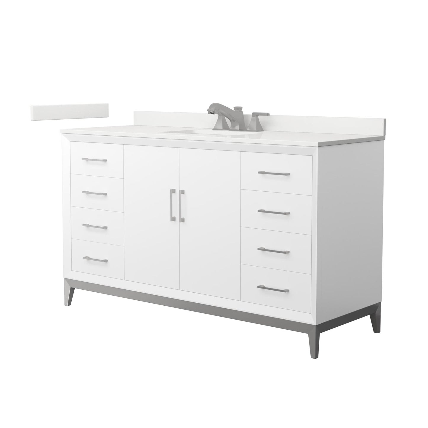 Amici Single Bathroom Vanity - 60W x 35.25H x 22D