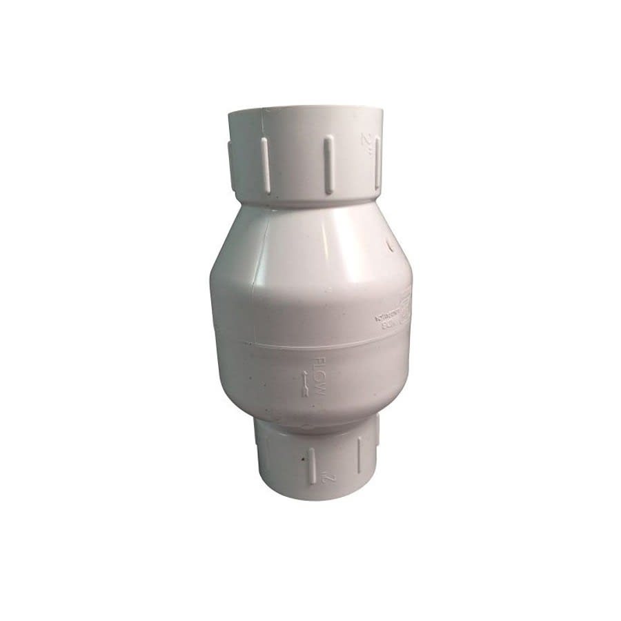 Spring Check Valve, 2 in, Socket, PVC