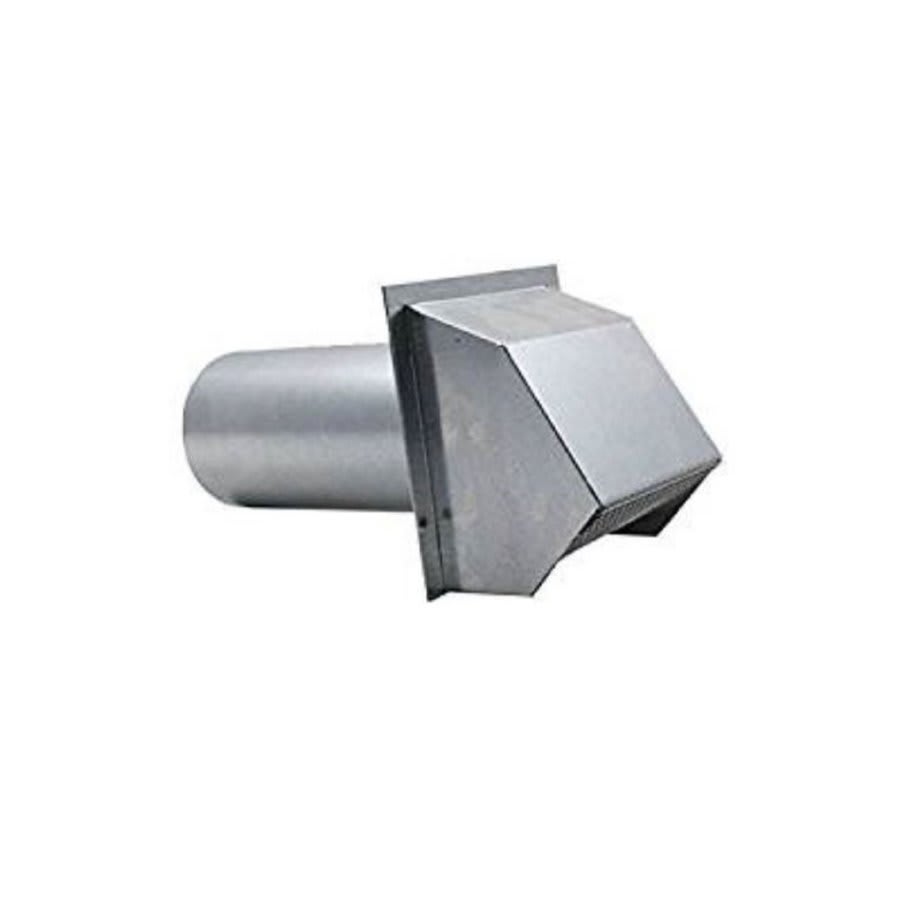 Dryer Vent Box, 4 in, Steel, 28 ga