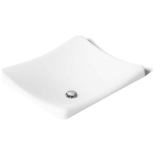 DemiLav 18-1/4" Enameled Cast Iron Wading Pool Bathroom Sink