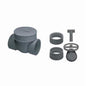 Backwater Valve, 3 in, PVC