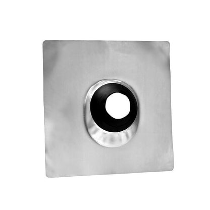 3 in Galvanized 18 x 18 in base