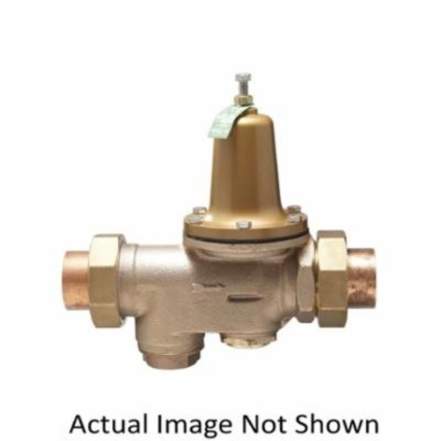 Pressure Reducing Valve, 3/4 in, Union C, Bronze