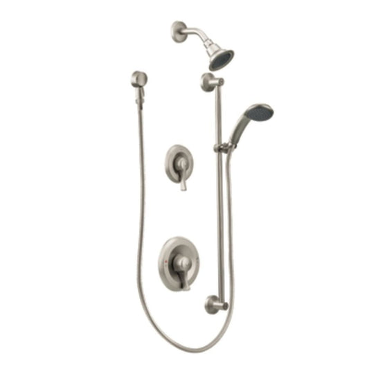 Shower System Trim Package with 1.5 GPM Single Function Shower Head Less Rough-In Valve from the Commercial Collection