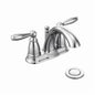 Brantford™ Centerset Lavatory Faucet, ADA, 2 Handle, 2-Hole, 1.2 gpm, Polished Chrome