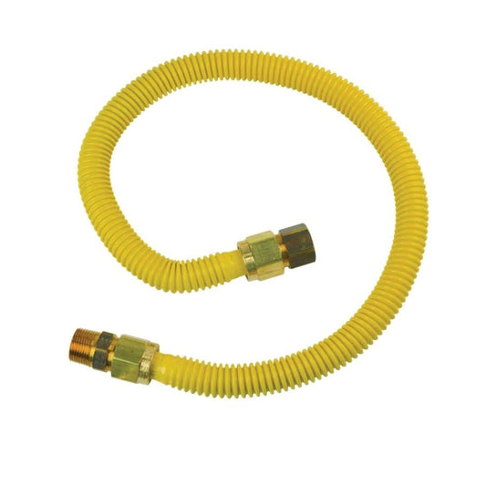 Gas Flex, 3/4 in ID, 3/4 in, FNPT x MNPT, 18 in L