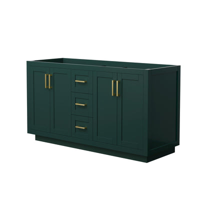 Miranda Double Bathroom Vanity - 59.25W x 33H x 21.75D