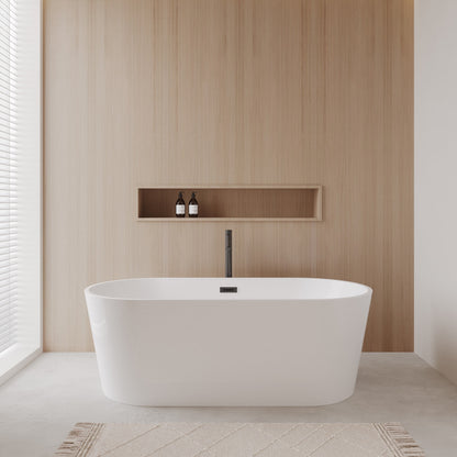 Carissa Freestanding Bathtub - 67W x 23H x 32D