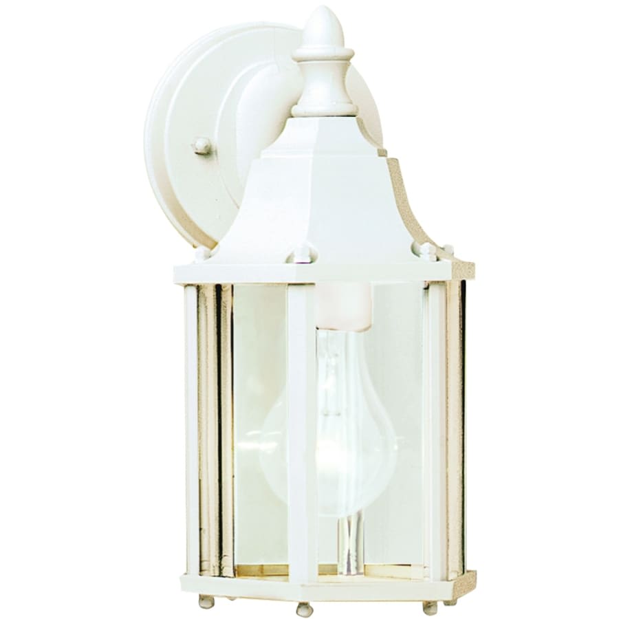 Chesapeake 10" Clear Glass Outdoor Wall Sconce