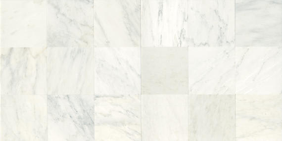 Marble First Snow Elegance Square 12X12 Polished