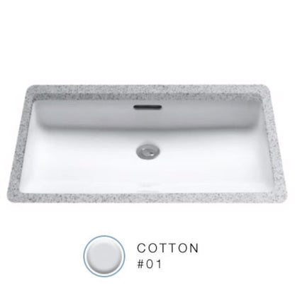 20-1/2" Undermount Bathroom Sink with Overflow and CeFiONtect Ceramic Glaze