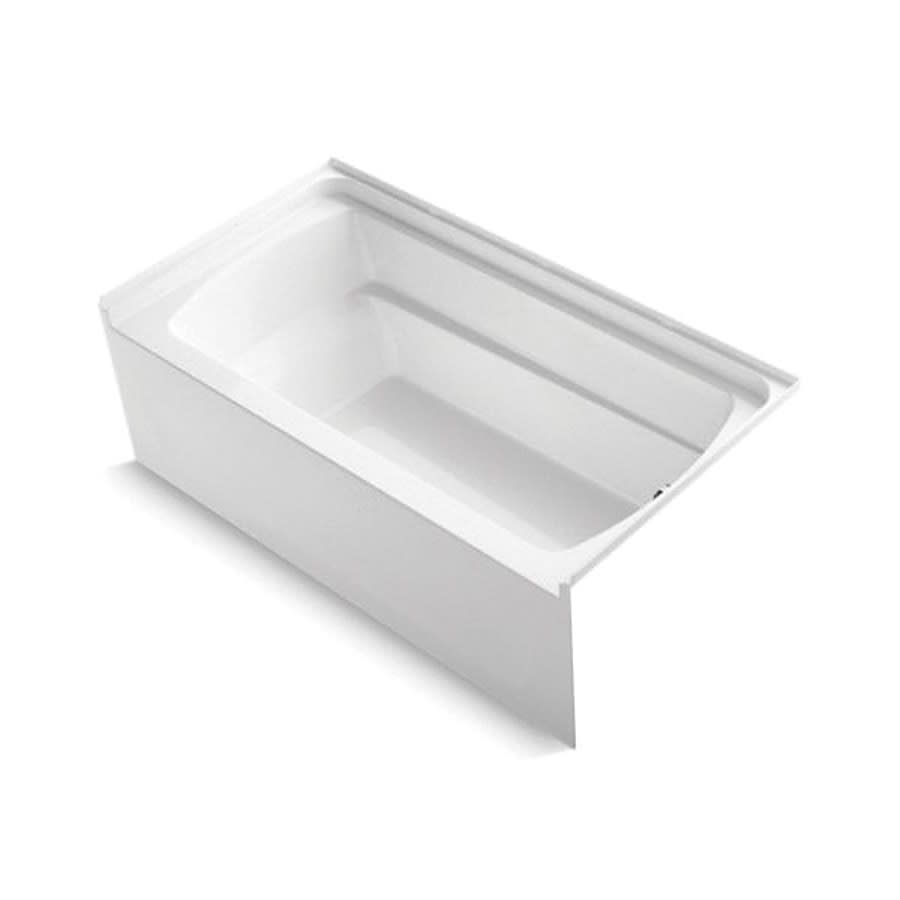 Ensemble™ Alcove Tub, ADA, 60 x 32-1/8 x 18 in, Right Hand Drain, White