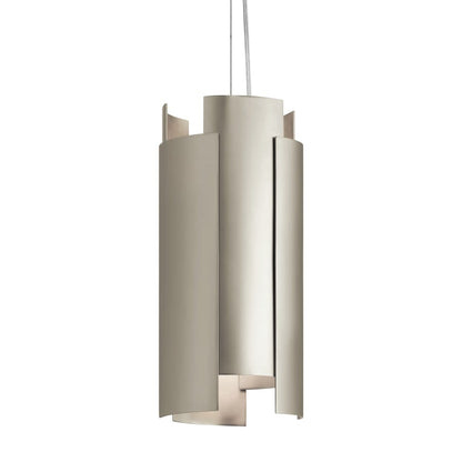 Moderne Single Light 5-1/2" Wide Integrated LED Suspension Mini Pendant