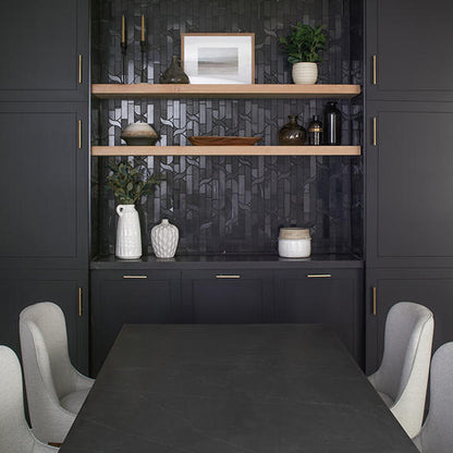 Pietra Divina Nero Marquina Rectangle 12X24 Honed
