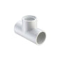 Tee, 1 in, Socket x FNPT, SCH 40/STD, PVC