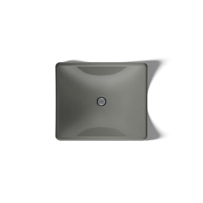 DemiLav 18-1/4" Enameled Cast Iron Wading Pool Bathroom Sink