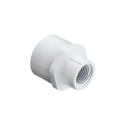 Female Adapter, 3/4 x 1 in, Socket x FNPT, SCH 40/STD, PVC