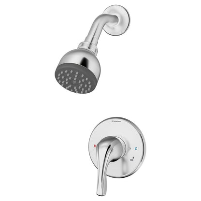 Pressure Balanced Shower Trim, ADA, Polished Chrome