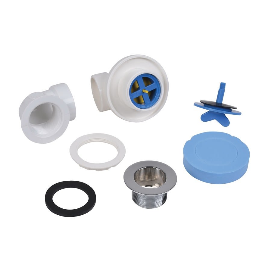 Bath Drain Half Kit Less Trim, PVC