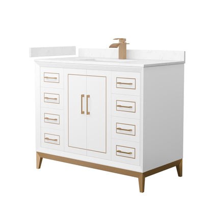 Marlena Single Bathroom Vanity - 42W x 35.25H x 22D