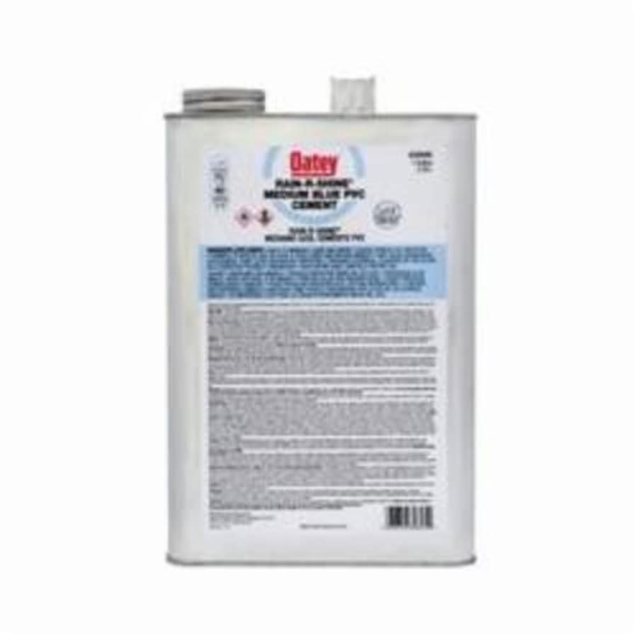 Rain-R-Shine® Medium Body Cement, 1 gal, Blue, For PVC