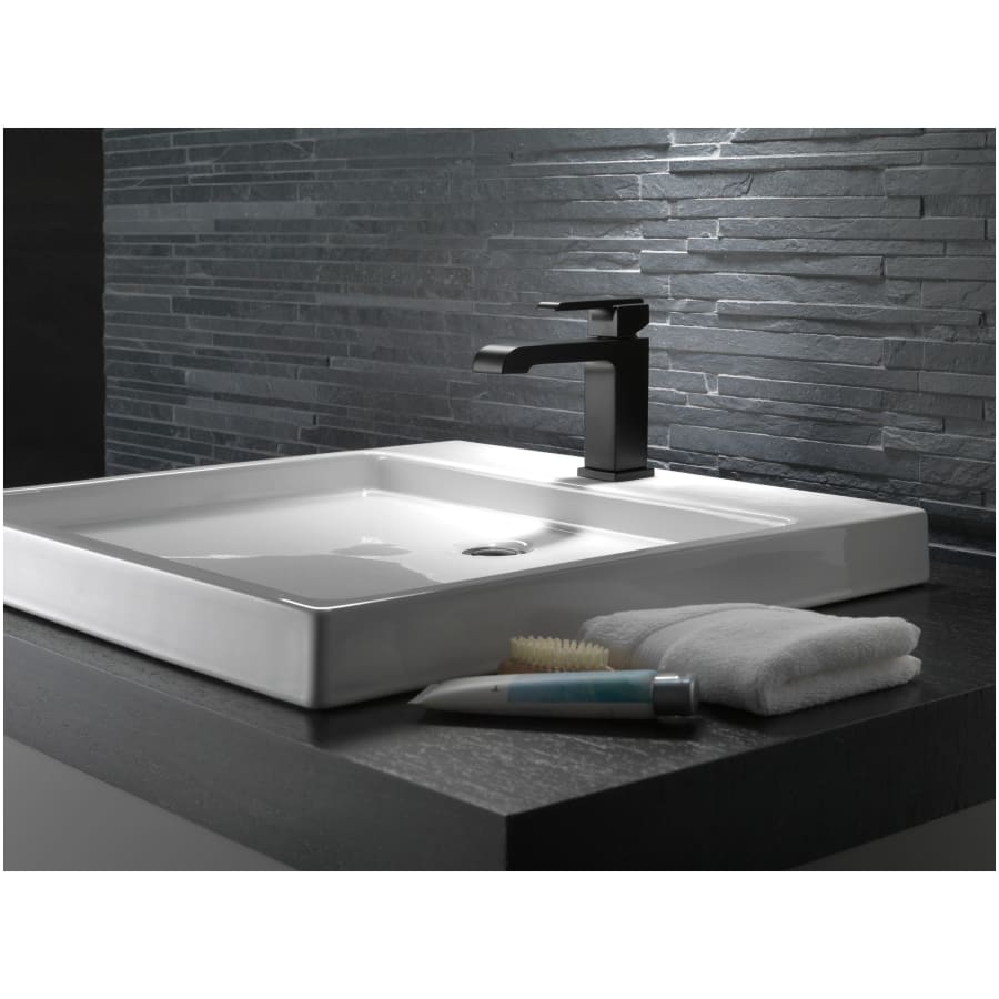 Ara 1.2 GPM Single Hole Bathroom Faucet Less Pop-Up Drain Assembly - Limited Lifetime Warranty