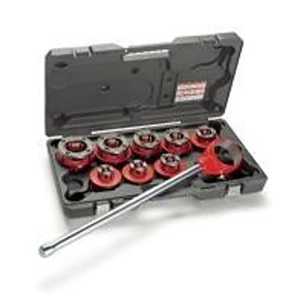12-R Exposed Ratchet Threader Set With Carrying Case, 1/2 to 2 in, NPT