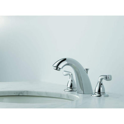 Foundations 8 in. Widespread 2-Handle Bathroom Faucet in Chrome