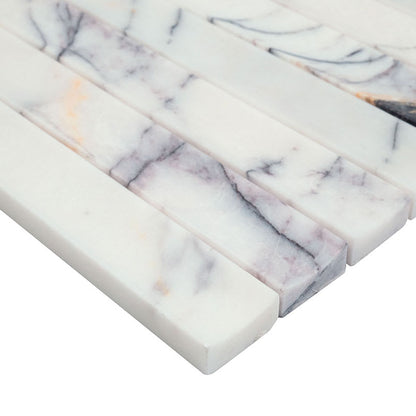 Scollopini Lilac Pattern Polished